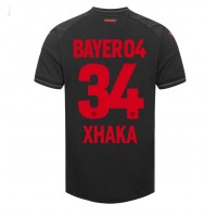 Bayer Leverkusen Granit Xhaka #34 Hemmatröja 2023-24 Kortärmad